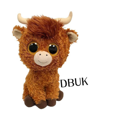 22cm TY Beanie Boo - Angus the Highland Cow