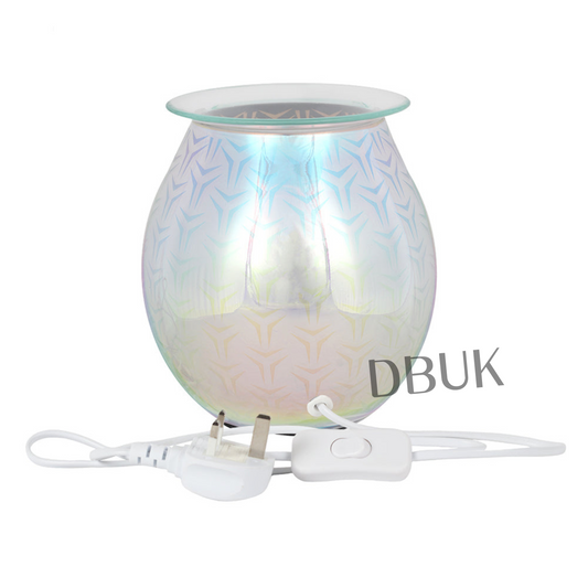 3D Geometric Light Up Electric Oil Burner
