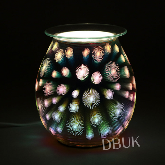 3D Starburst Light Up Electric Oil Burner