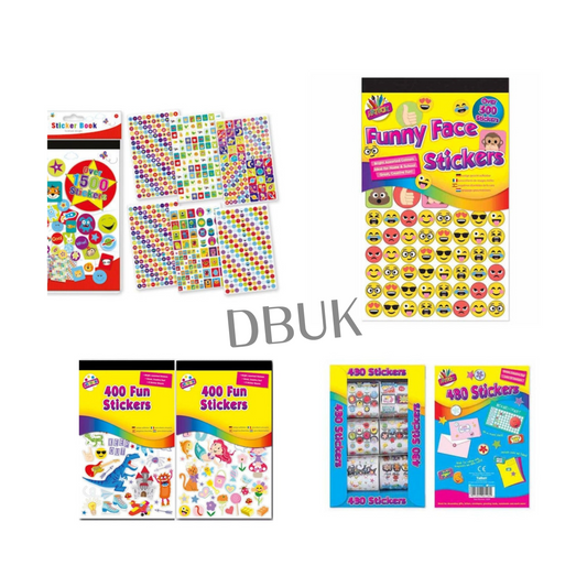 4 Packs of Stickers