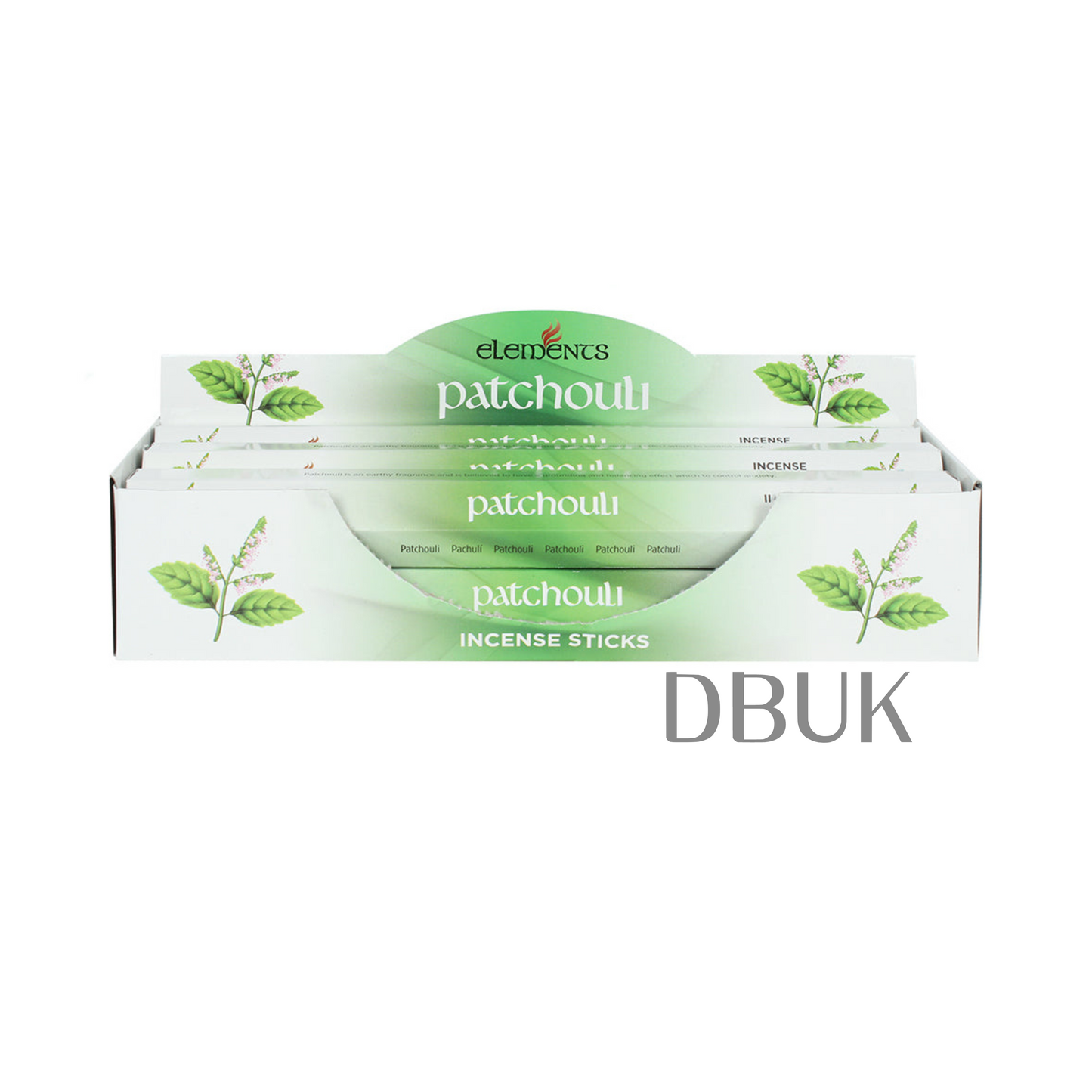 6 Packs of Elements Patchouli Incense Sticks