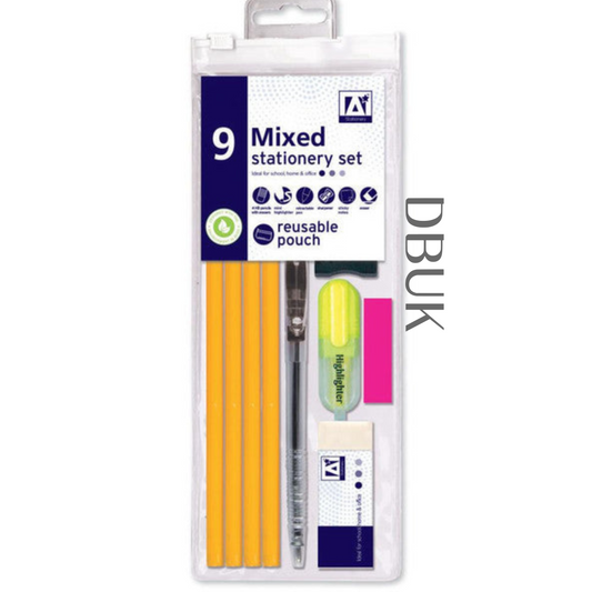 9pc Stationery Set