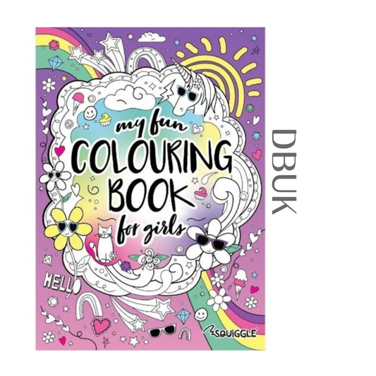 A4 Colouring Fun for Girls