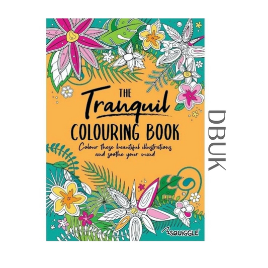 A4 Tranquil Advanced Colouring Book