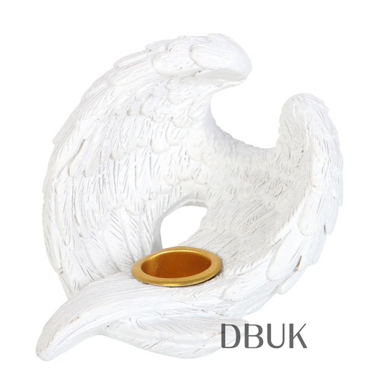 Angel Wing Resin Incense Cone Burner