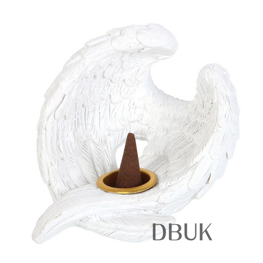 Angel Wing Resin Incense Cone Burner