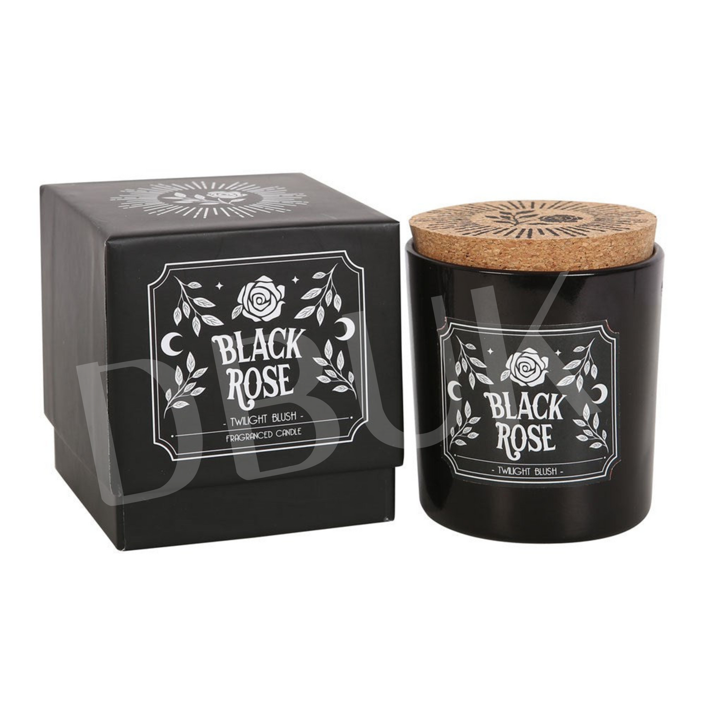Black Rose Twilight Blush Candle