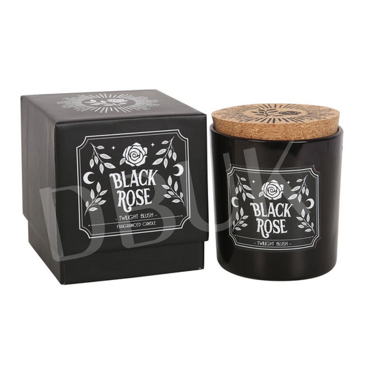 Black Rose Twilight Blush Candle