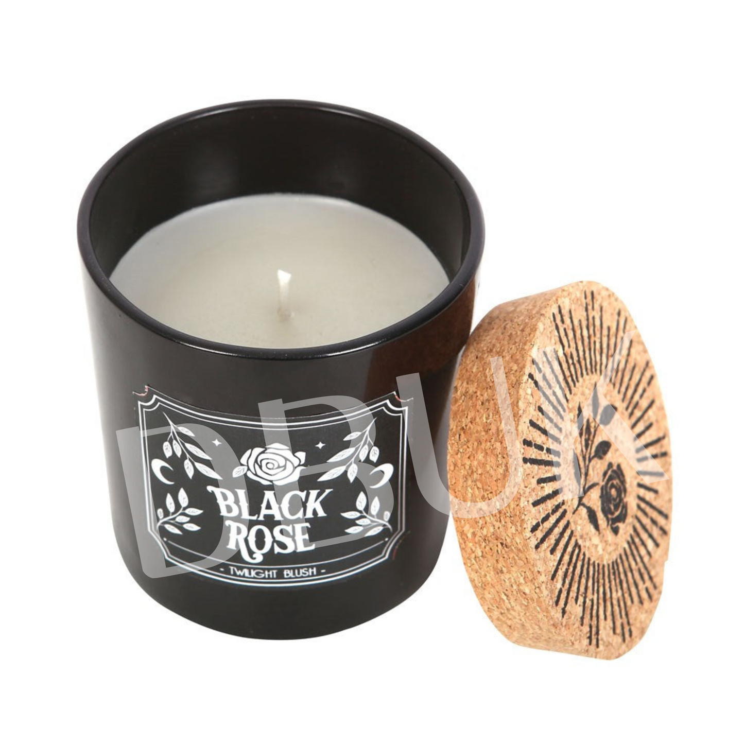Black Rose Twilight Blush Candle