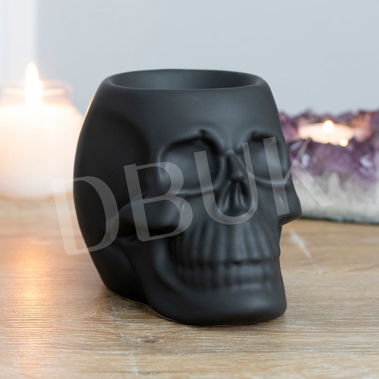 Black Skull Oil Burner