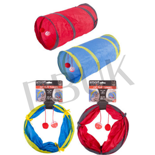 Cat Play Tunnel with Balls