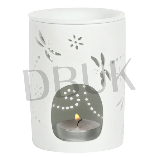 Cut Out Dragonfly Oil Burner