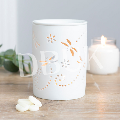 Cut Out Dragonfly Oil Burner