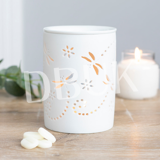 Cut Out Dragonfly Oil Burner