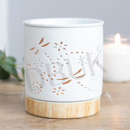 Dragonfly Matte Ceramic Oil Burner