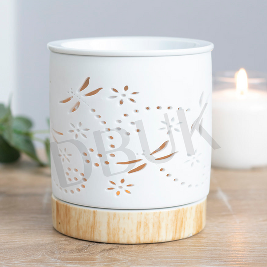 Dragonfly Matte Ceramic Oil Burner