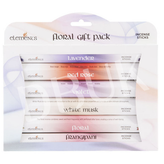 Elements Floral Fragrances Incense Stick Gift Pack