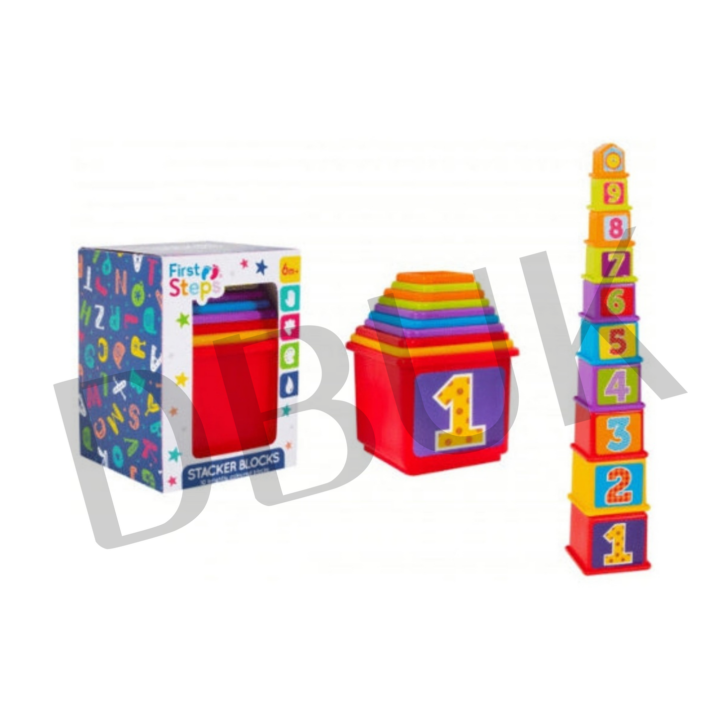 First Steps 10 Stack Up Cups