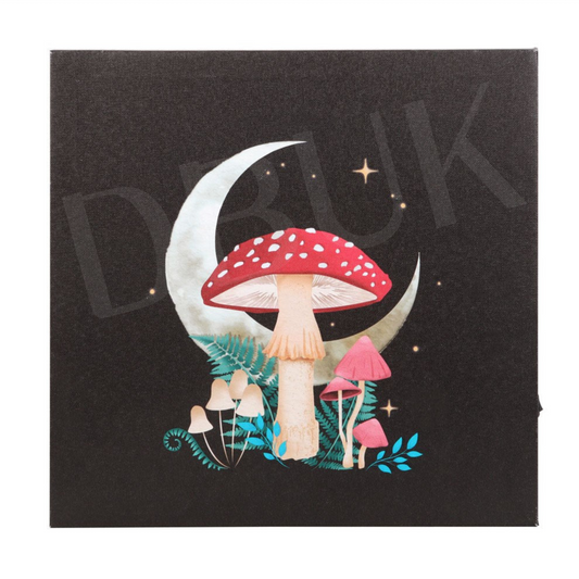 Forest Mushroom Light Up Canvas Plaque
