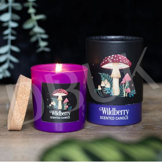 Forest Mushroom Wildberry Candle