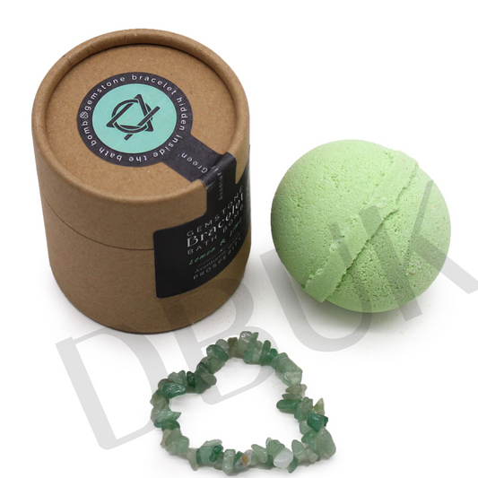Gem Bracelet Bath Bomb - Green Aventurine