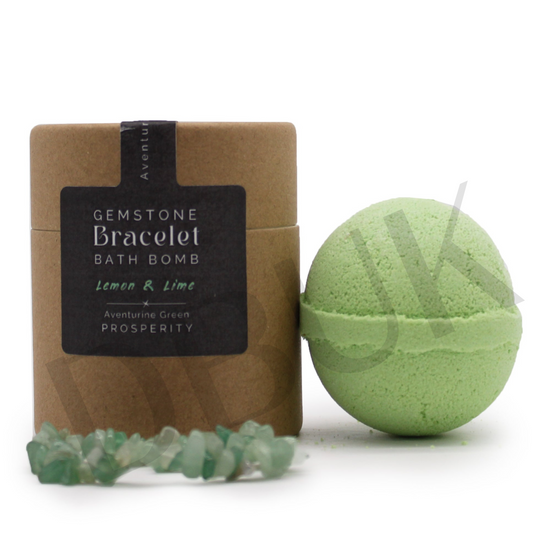 Gem Bracelet Bath Bomb - Green Aventurine