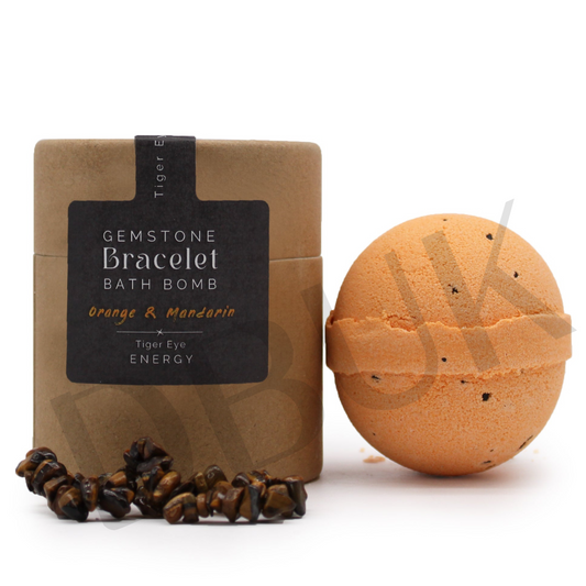 Gem Bracelet Bath Bomb - Tiger Eye