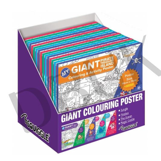 Giant Colouring Poster 99cm x 70cm