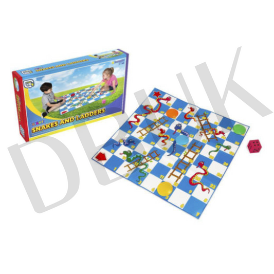 Giant Snakes & Ladders Game