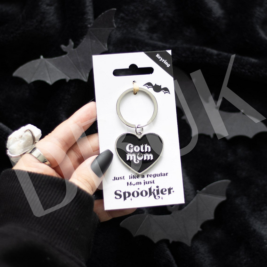 Goth Mum Keyring