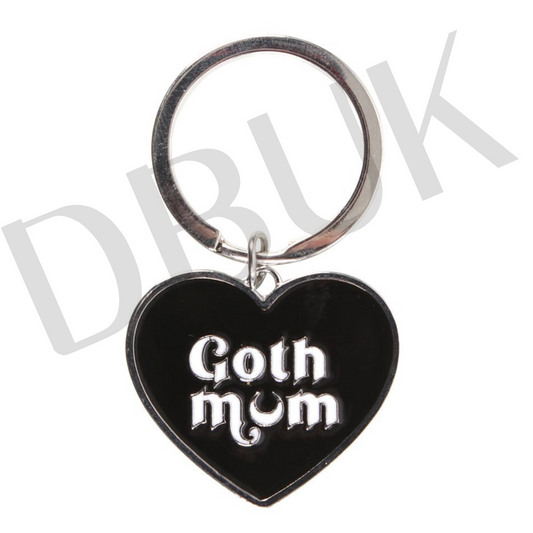 Goth Mum Keyring