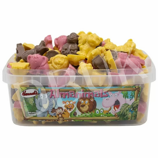 Hannah Animals 120 Count Tub 600g