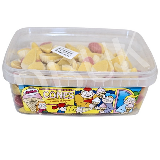 Hannah's Candy Cones 120 Count 600g