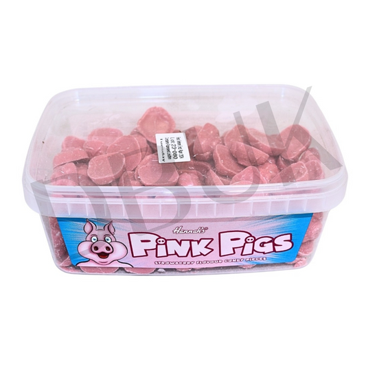 Hannahs Pink Pigs Tub 600g