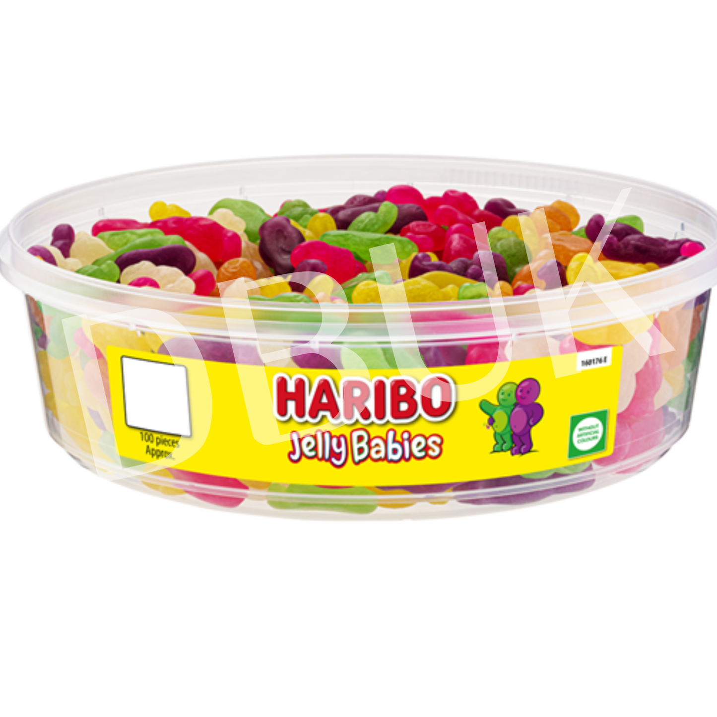 Haribo Mini Jelly Babies Tub 510g