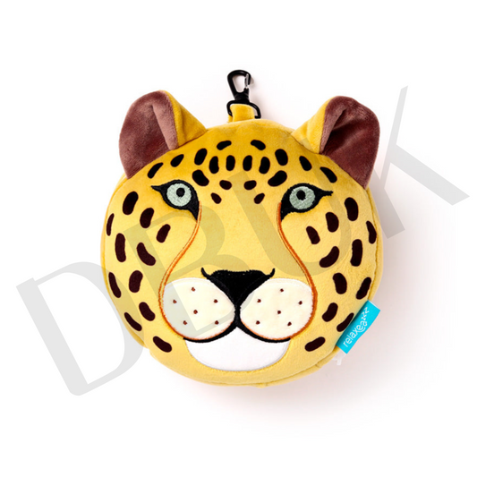 Leopard Relaxeazzz Travel Pillow & Eye Mask