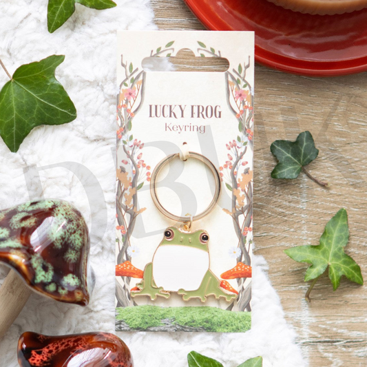 Lucky Frog Keyring