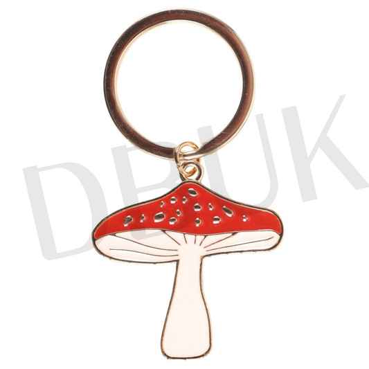 Lucky Toadstool Keyring