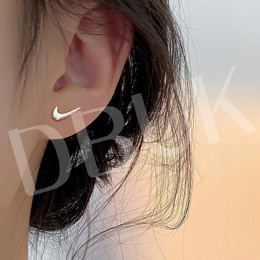 Mini Tick Stud Earrings