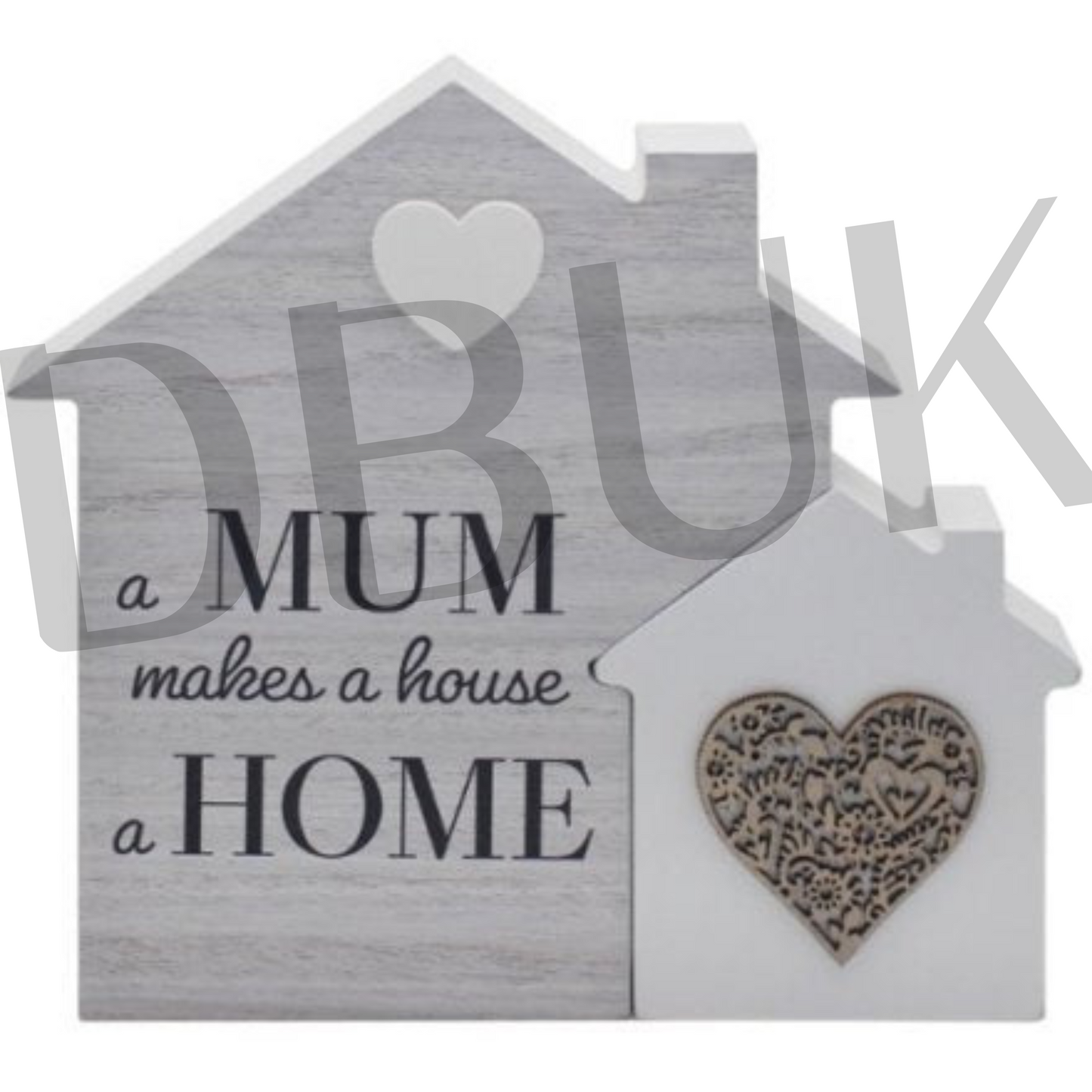 Mum Makes A Home Plaque