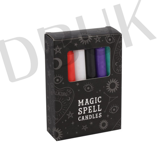 Pack of 12 Mixed Spell Candles