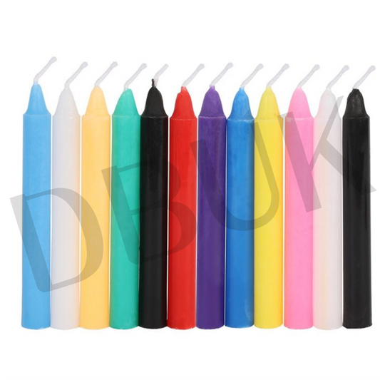 Pack of 12 Mixed Spell Candles