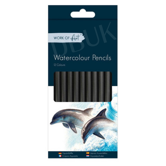 Pack of 12 Watercolour Pencils