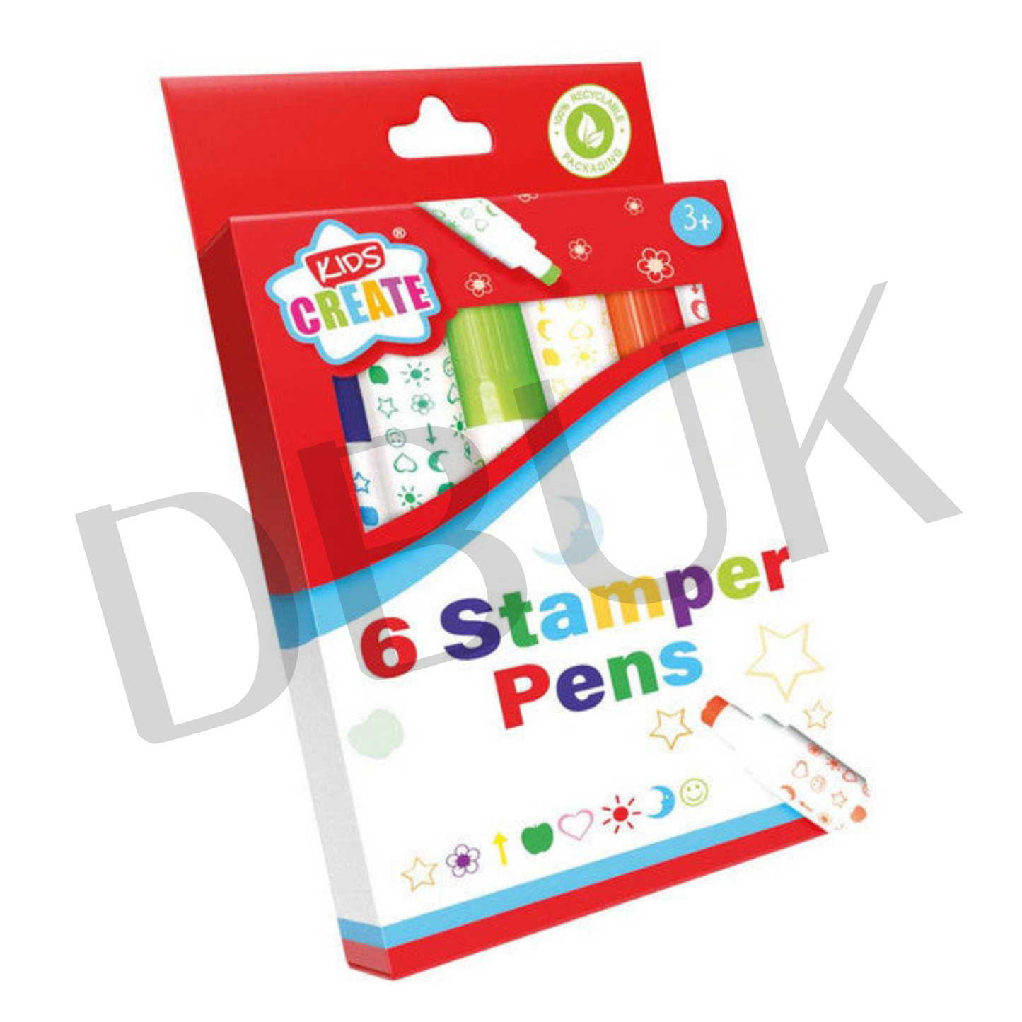 Pack of 6 Stamper Pens