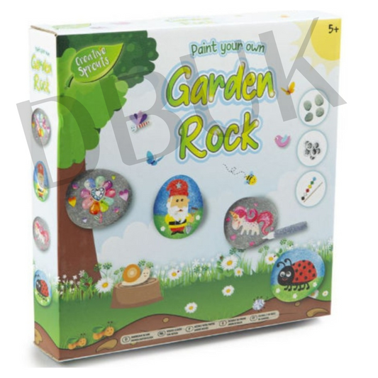 Paint Your Own Garden Rocks