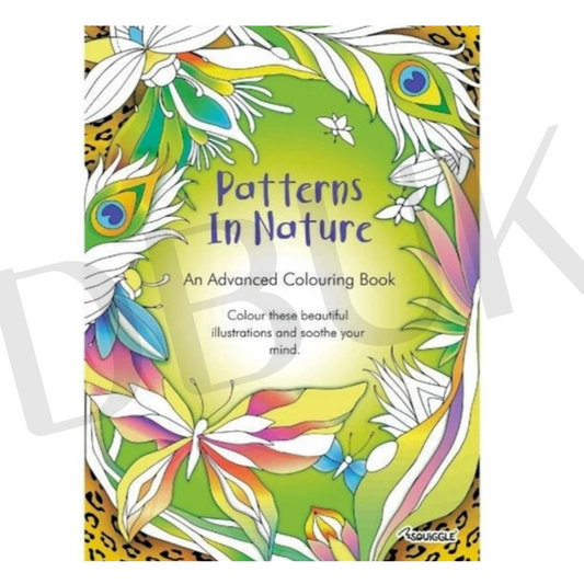 Patterns in Nature A4 Colouring Book