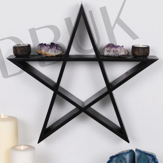 Pentagram Wall Shelf