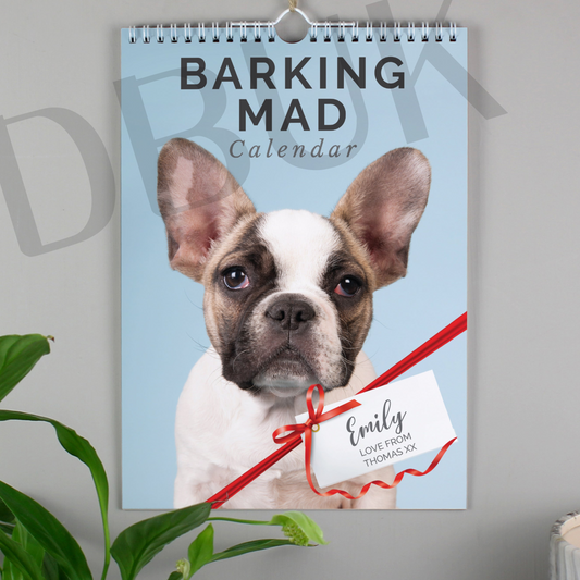 Personalised A4 Barking Mad Calendar