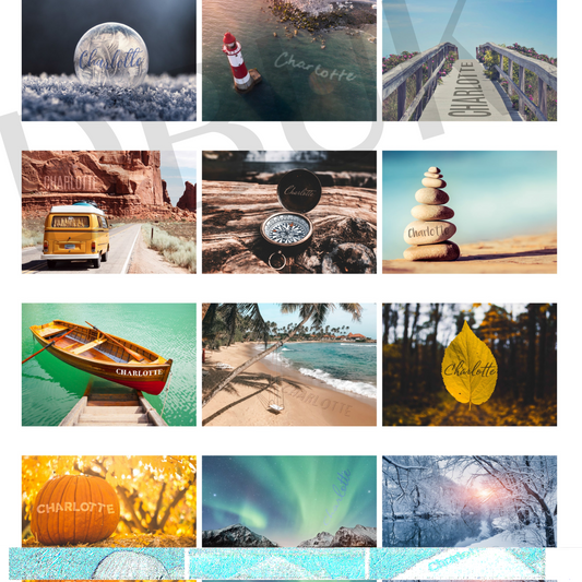Personalised A4 Great Outdoors Calendar