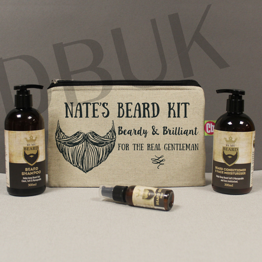 Personalised Beardy & Brilliant Beard Kit